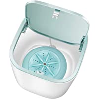Mini Desktop Washing Machine-Portable mini washing machine compact full-automatic laundry washer-Ultrasonic turbine…